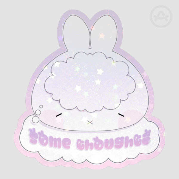 Some Thoughts Sticker
