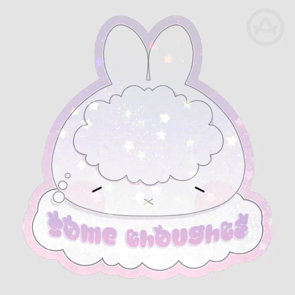 Some Thoughts Sticker