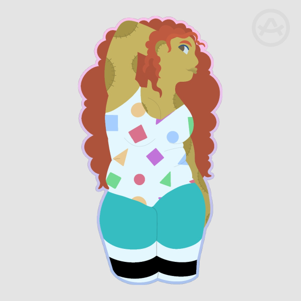 ZombieCleo Leotard outfit Sticker [Life Series]