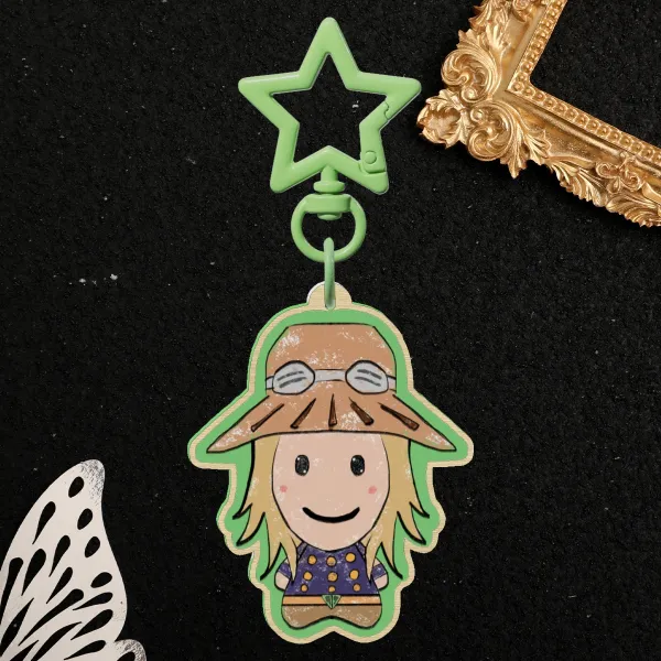 Gyro Zeppeli Keychain