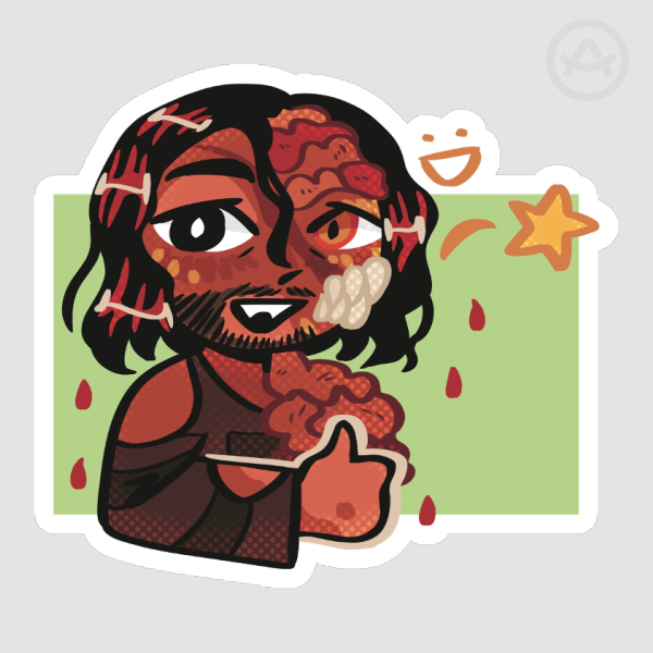 [IRON LUNG] A-Okay Simon Sticker