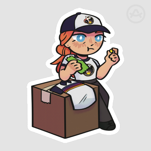 [PROJECT HAIL MARY] Eva Stratt Extra Merch Sticker
