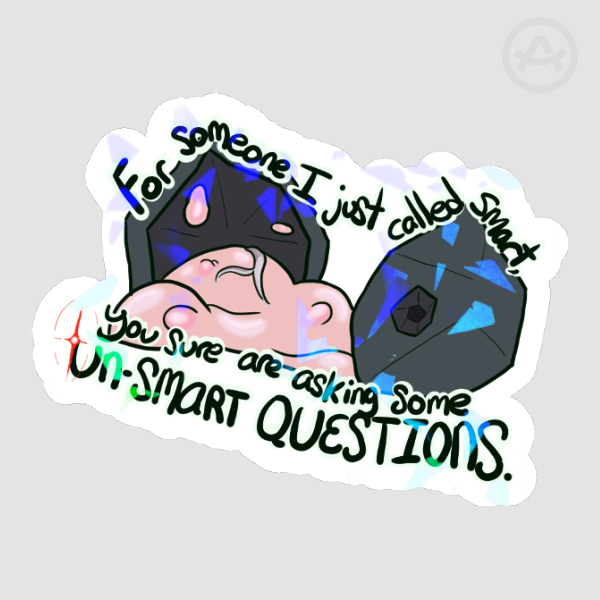 Un-Smart | Among Us Holo Sticker