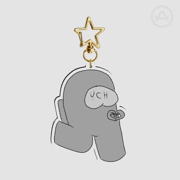 YCH among us keychain