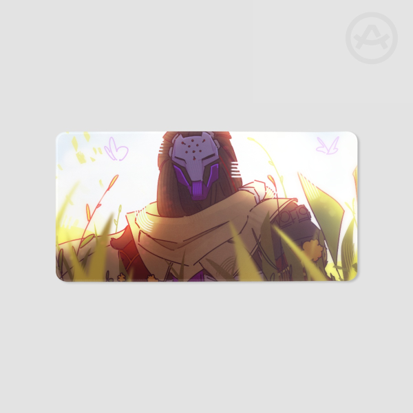Ramattra Golden Hour | Desk Mat | Overwatch Fanart | EirArchitect