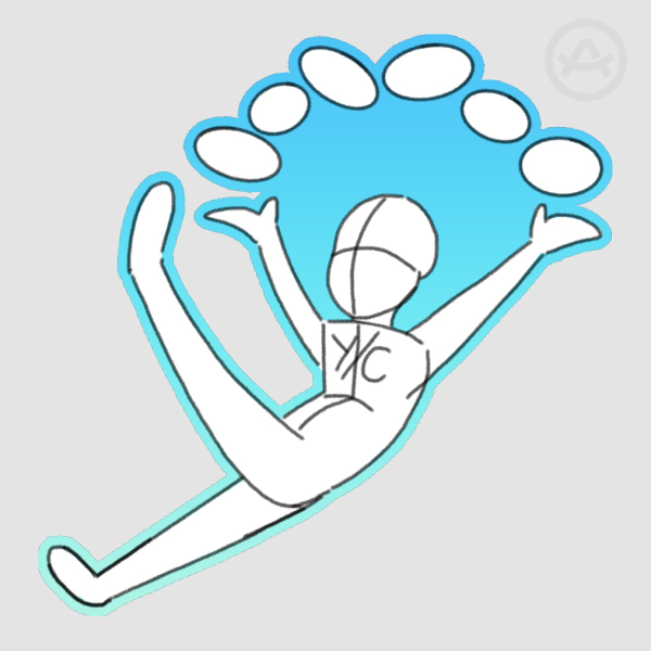 YCH Loves “Blank” Sticker