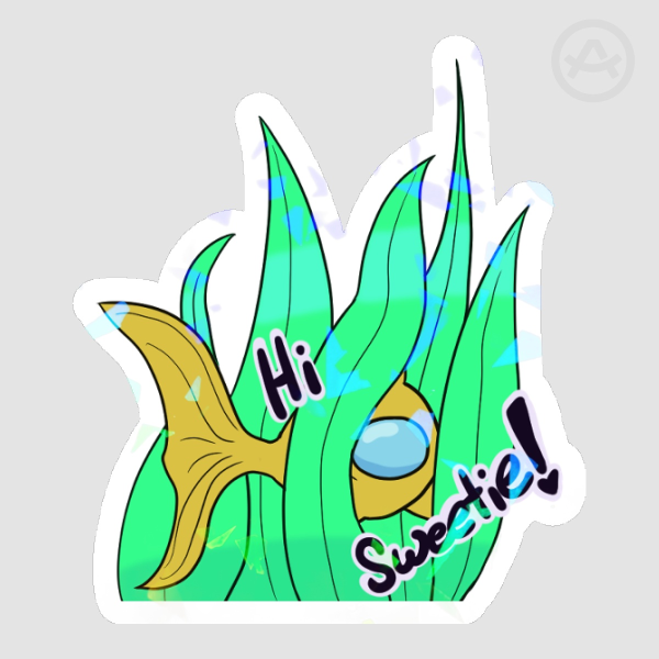 Hi Sweetie! | Among Us Holo Sticker
