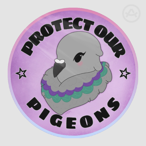 PROTECT OUR PIGEONS - Sticker