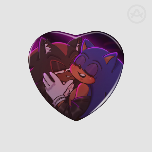 Sonadow heart pin