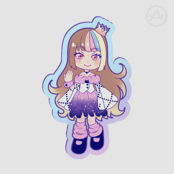 Galaco White Acrylic Pin
