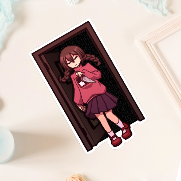 Yume Nikki - Madotsuki Die Cut Sticker