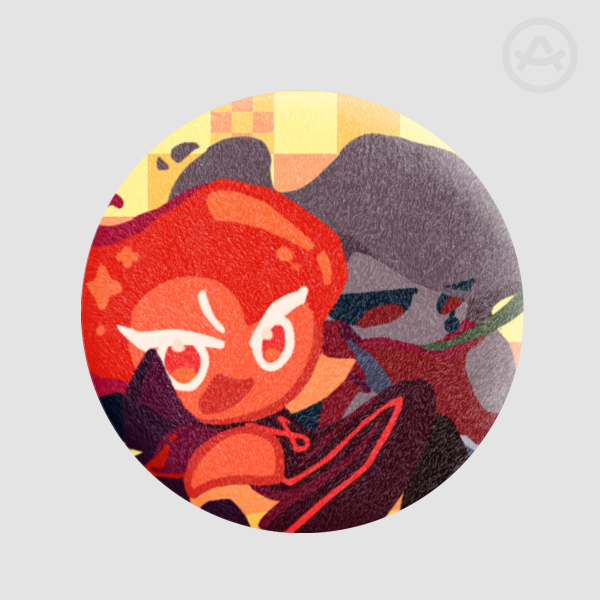 Plush badge | Fire x Ash