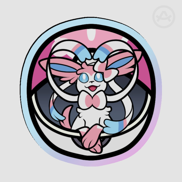 Sylveon Acrylic Pin