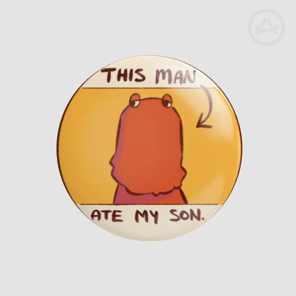 Red Guy Pin