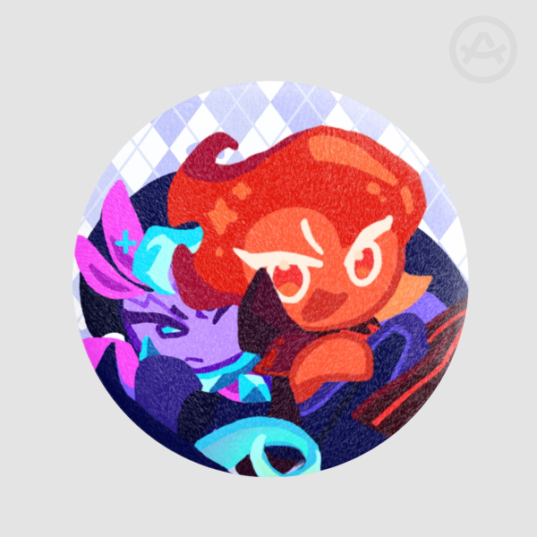 Plush badge | Hierophant x Fire