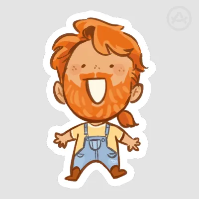 Squishy Donny Sticker