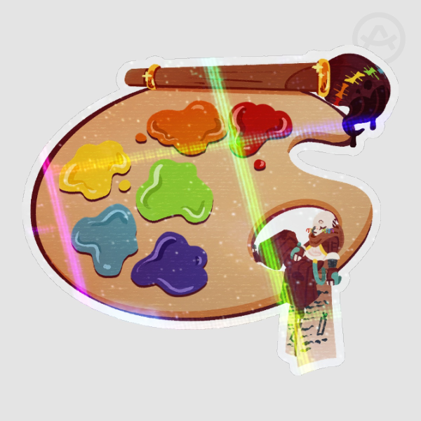 Ink Palette Sticker - UTMV