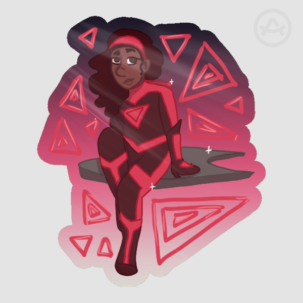 Valerie Gradient Sticker