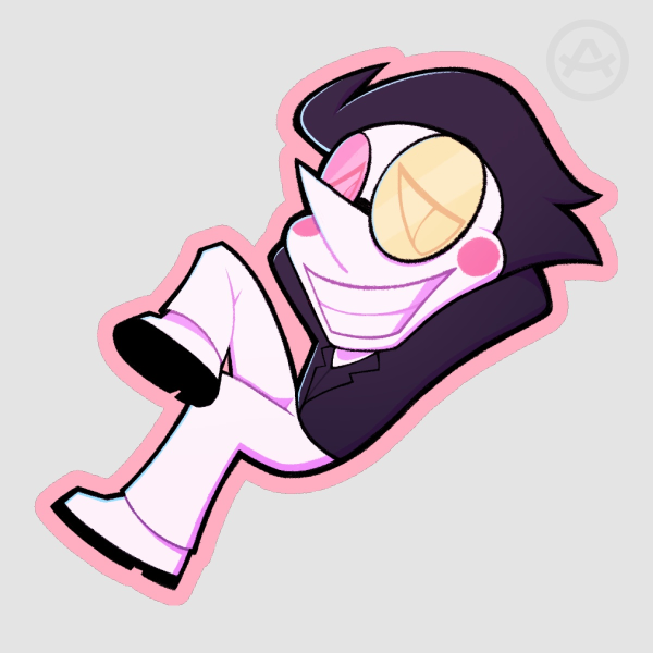 Spamton Deltarune Sticker