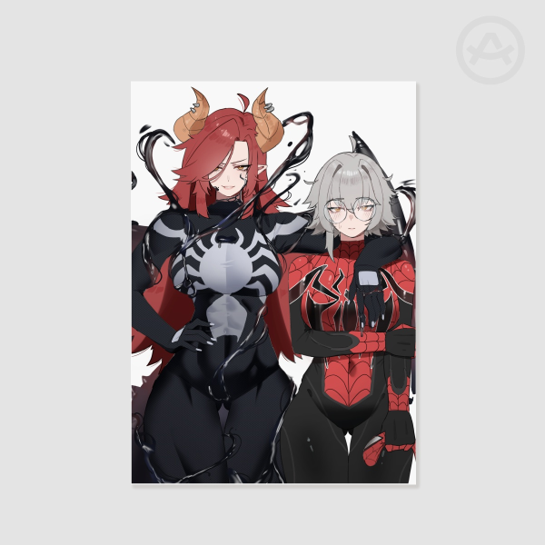 Venom & Spider Zen Print