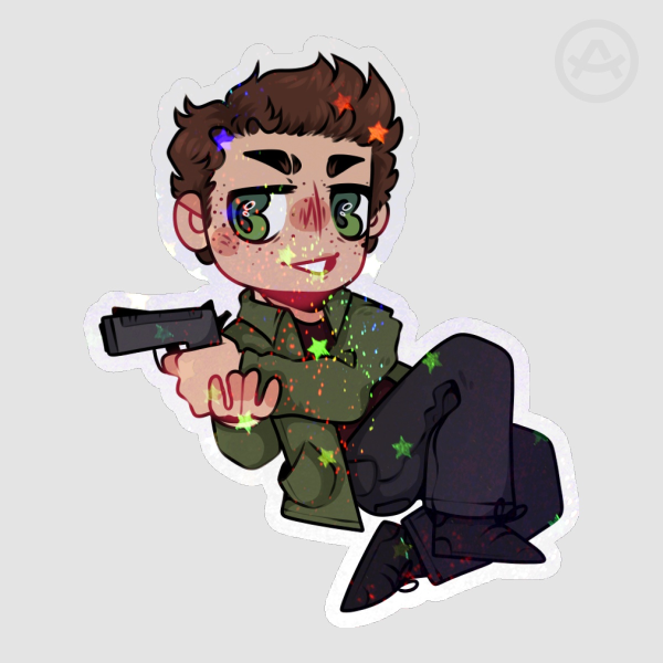 Dean Winchester Supernatural Sticker