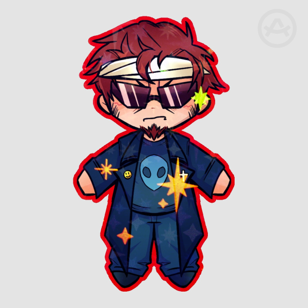 Postal 2 PL Dude Sticker