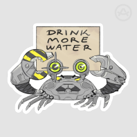Drink Water! Sticker