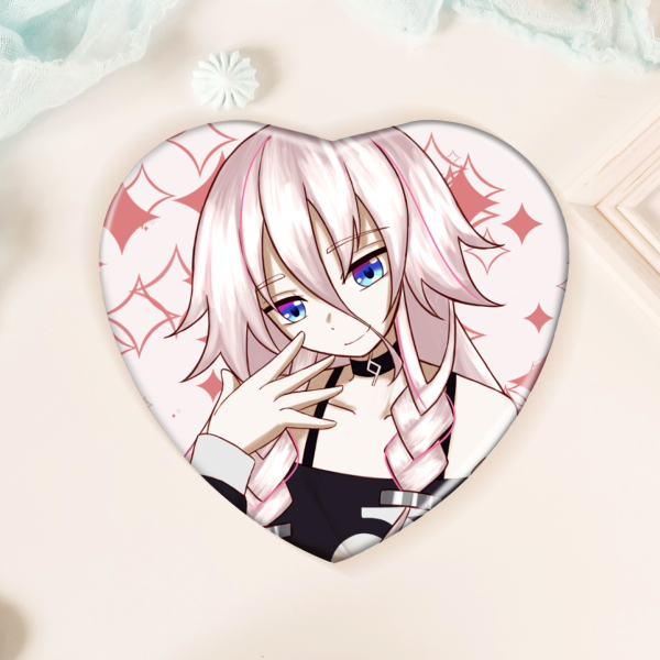 IA Heart Shape Badge