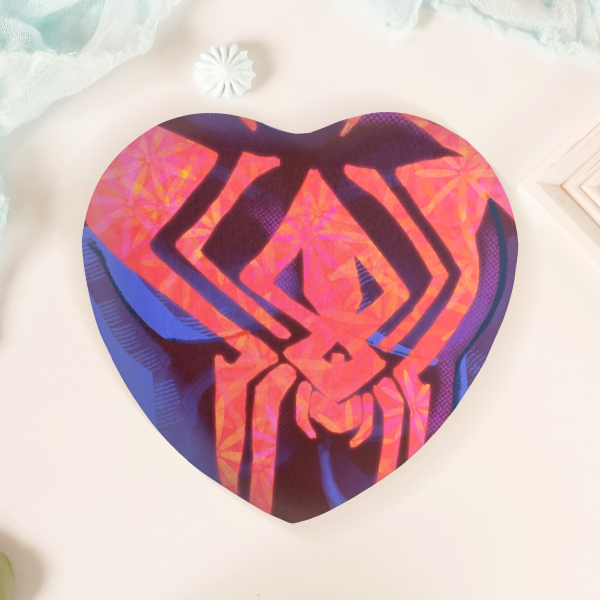 Miguel O'Hara - Heart Shape Plush Badge