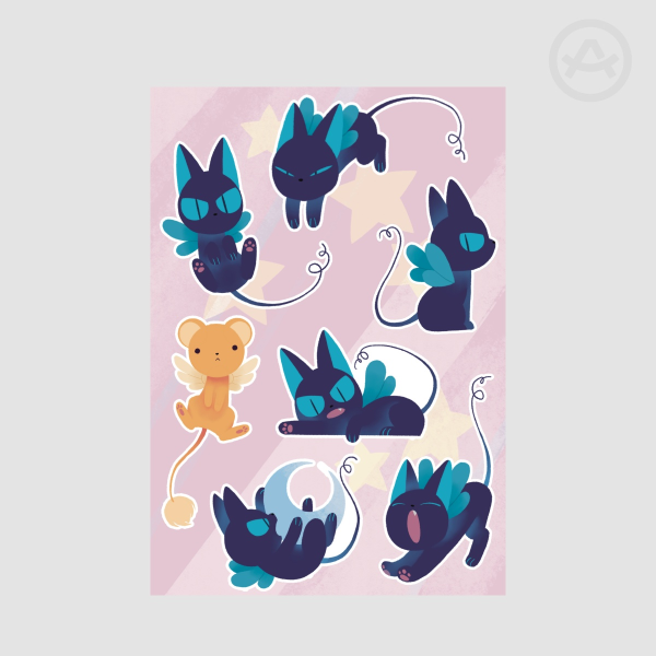 Spinel Sun Sticker Sheet