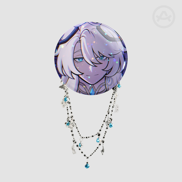 Vedrfolnir Round Badge With Chains