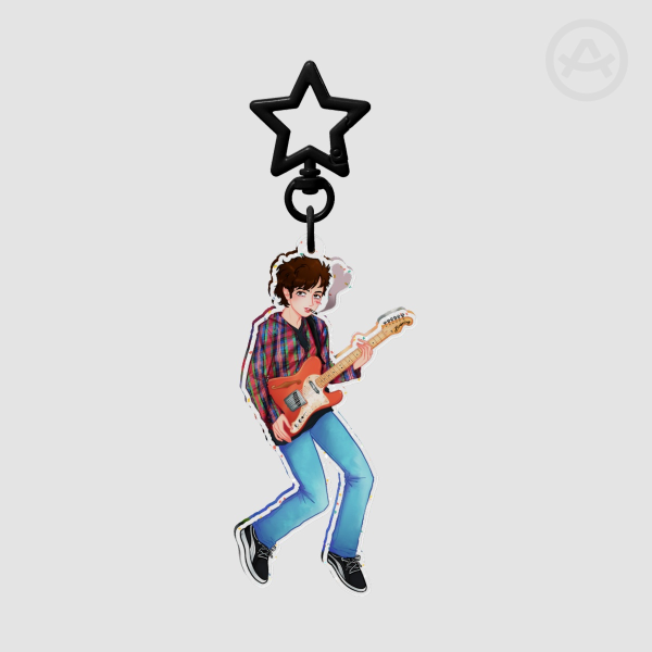 Benny Lomax Electrafixion Sparkly Keychain