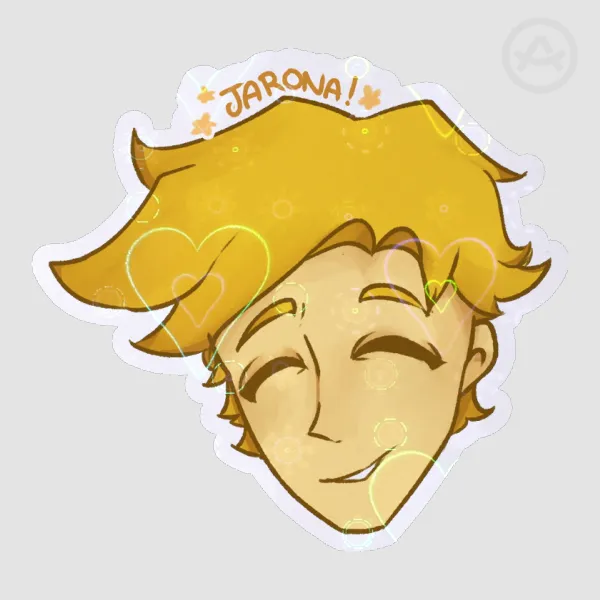 Flowery Holo Sticker