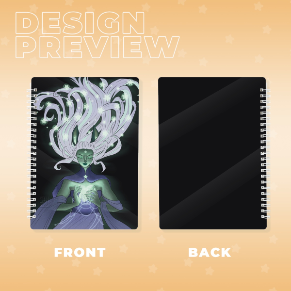Tähti, the star goddess Notebook