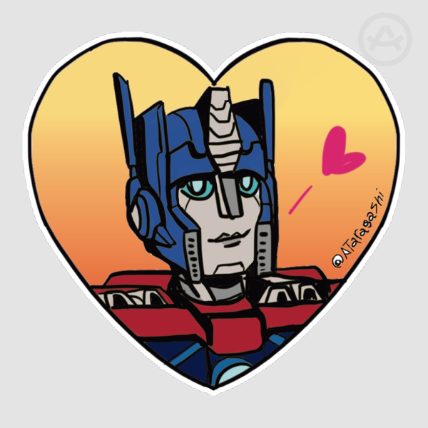 Optimus Prime TFONE Sticker