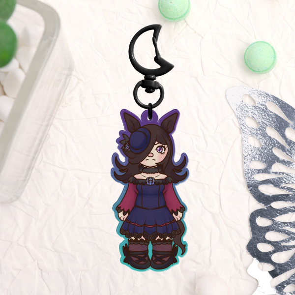 Rice Shower Acrylic Keychain
