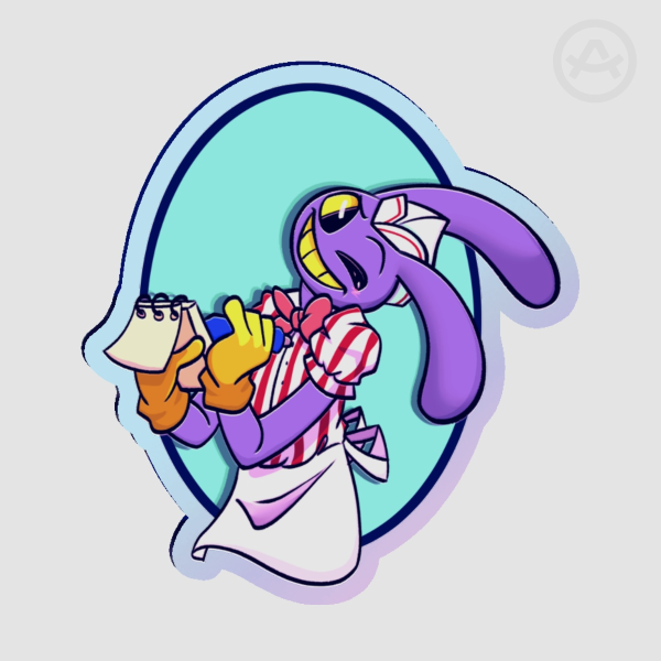 Soda Jerk Jax Acrylic Pins