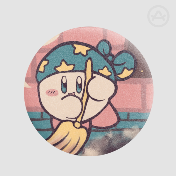Clean Kirby - Plush Magnet