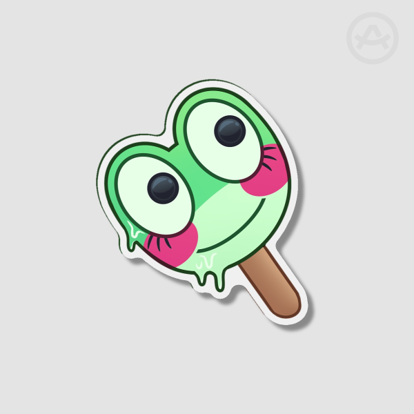 Ribbitsicle Magnet