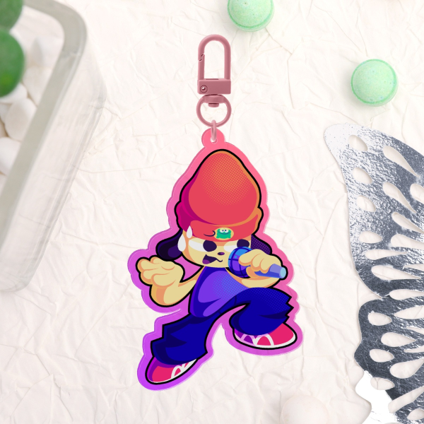 Parappa Keychain
