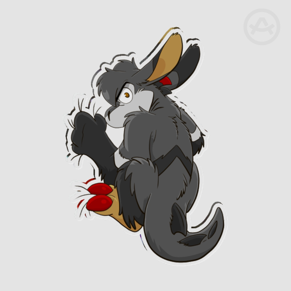 Clinging Relic Acrylic Pin