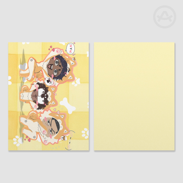 [OC x GK] Ft. Koito, Tsukishima & Persona Trio Holographic Photocard