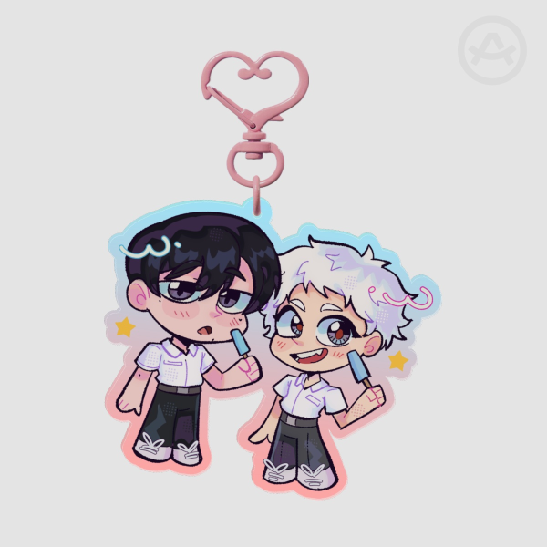 Yoshiki and Hikaru Acrylic Keychains