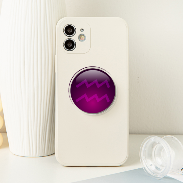 Eridan Ampora Aquarius Airbag Phone Holder - 1.96"(50mm), Clear