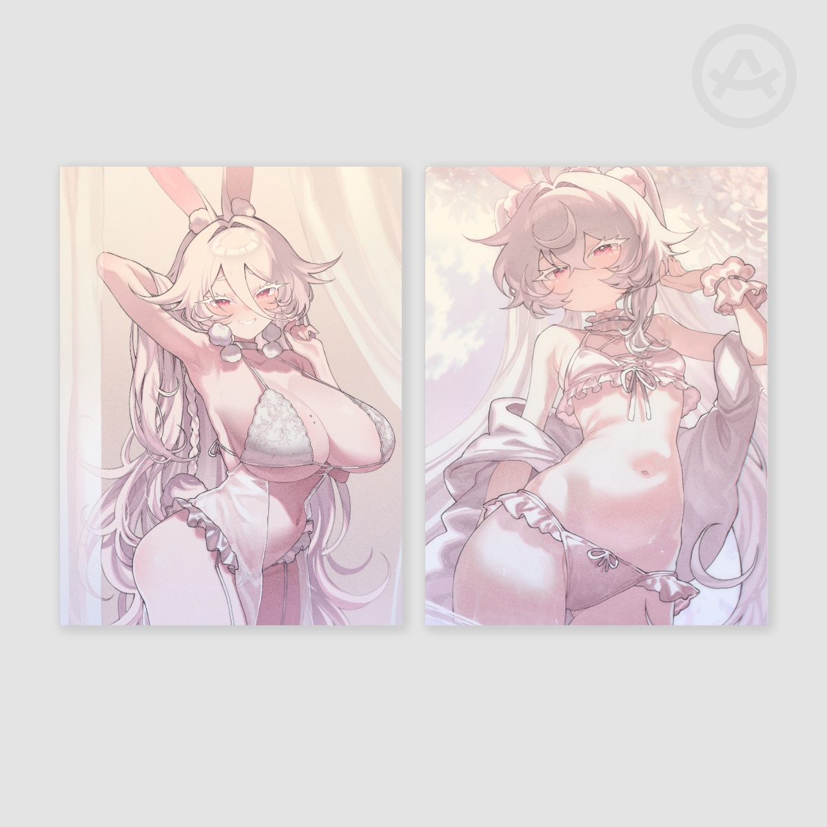 Double-sided Pearl Paper Photocard