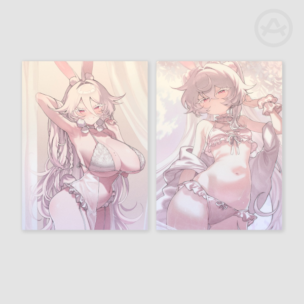 Double-sided Pearl Paper Photocard