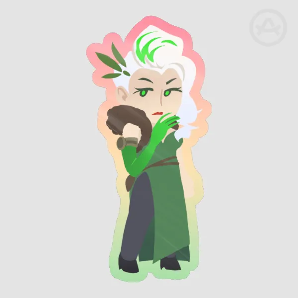 Lady Geist Deadlock Sticker