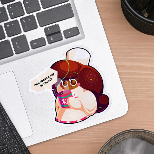 Cocoa Cookie Sticker