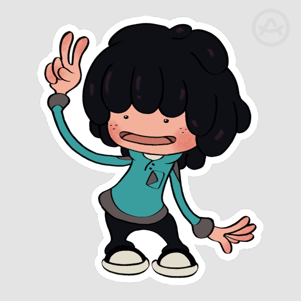 Mike Wheeler Ditto sticker
