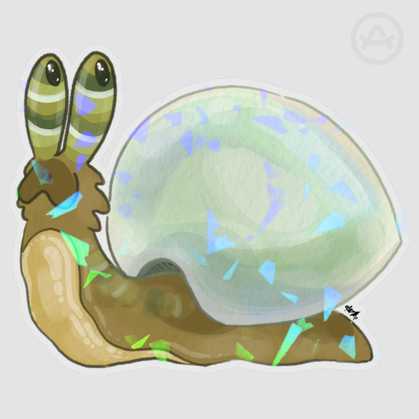 Infected Snail Sticker